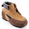 Wilkins Suede Shoe Brush Brown Wood Handle for Men-2