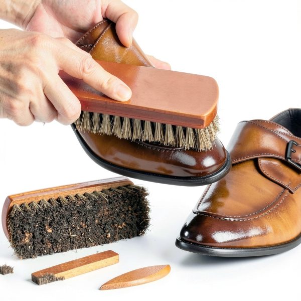 YEHFHSU Horse Hair Shoe Polish Brush Set-3