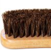 Hydermus Wood Horsehair Hat Brush for Suede Wool Felt-2