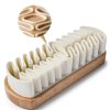 Suede Shoe Brush CESWEIAR Natural Rubber Bristles-1