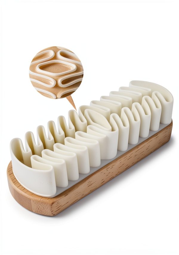 Suede Shoe Brush CESWEIAR Natural Rubber Bristles-1
