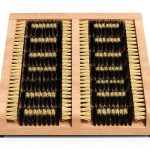 SCRUBIT Boot Cleaner Wood Shoe Brush-0