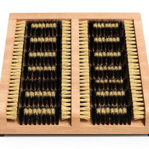 SCRUBIT Boot Cleaner Wood Shoe Brush-0