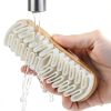 Suede Shoe Brush CESWEIAR Natural Rubber Bristles-6