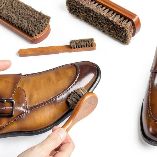 YEHFHSU Horse Hair Shoe Polish Brush Set-2