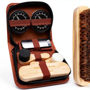 MARZ Leather Shoe Polish Kit for Men-0