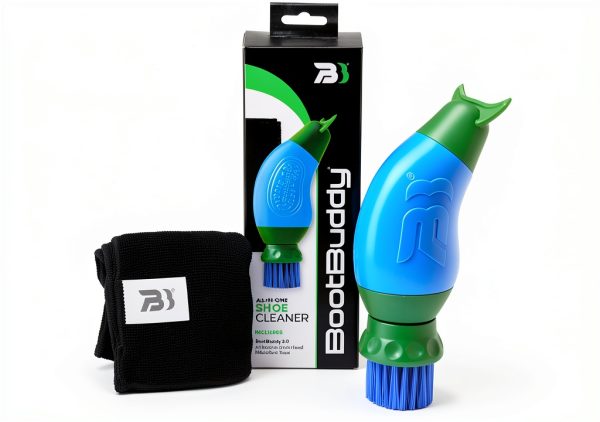 BootBuddy Shoe Cleaner Brush Fabric Portable-0