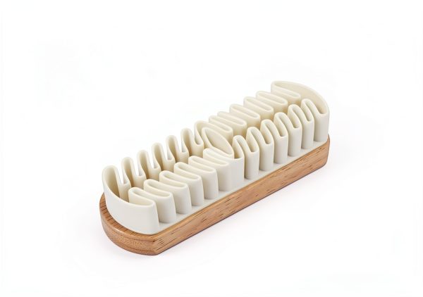 Suede Shoe Brush CESWEIAR Natural Rubber Bristles-4