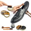 Shoe Care Kit Nuroon Leather Brush Mink Oil-1