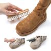 Suede Shoe Brush CESWEIAR Natural Rubber Bristles-3