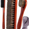 Rolett Premium Horsehair Shoe Brushes for Leather-0