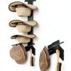 Hydermus Wood Horsehair Hat Brush for Suede Wool Felt-3