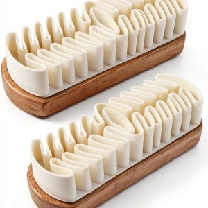 Suede Shoe Brush CESWEIAR Natural Rubber Bristles-0