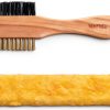 YEHFHSU Suede Brush and Eraser for Cleaning Suede Leather-1