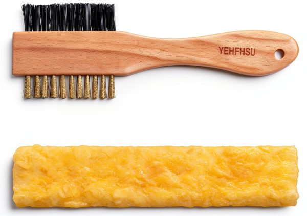 YEHFHSU Suede Brush and Eraser for Cleaning Suede Leather-1