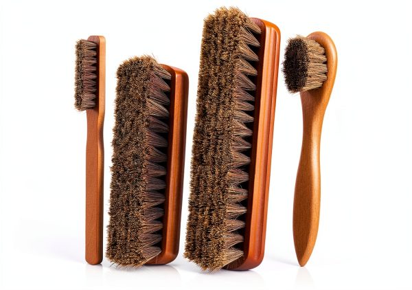 YEHFHSU Horse Hair Shoe Polish Brush Set-0